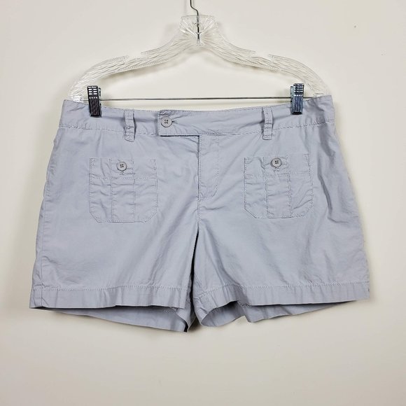 LOFT Pants - Loft Shorts Womans Size 10 Light Gray Cotton